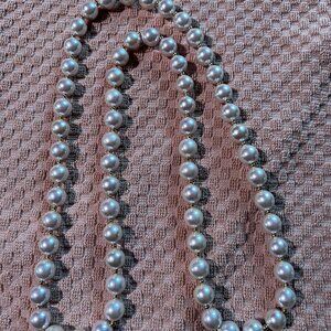 Long Set of Pearls, Costume Jewelry
